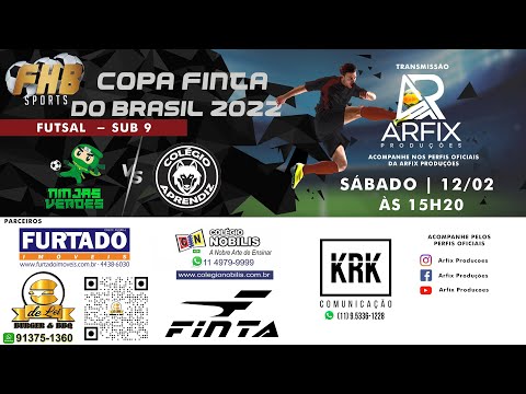 NINJAS VERDES x COLÉGIO APRENDIZ - FUTSAL SUB 9