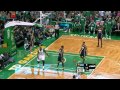 Boston Cheers As Shaq Finishes Off The Celtics Fast Break