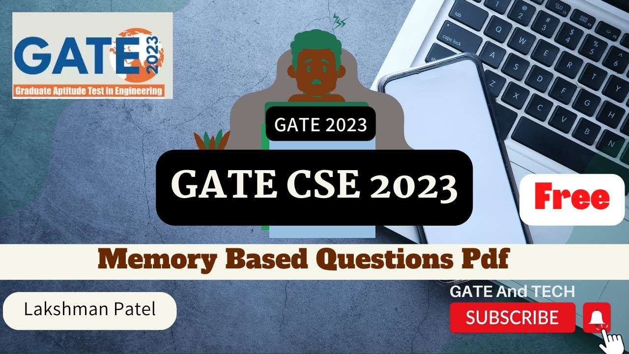 Memory Based Questions Pdf | GATE 2023