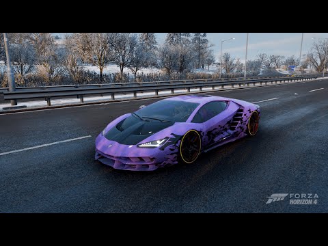 [ASMR] Night Drive 1200HP Lamborghini Centenario LP 770-4 - Forza Horizon 4 |