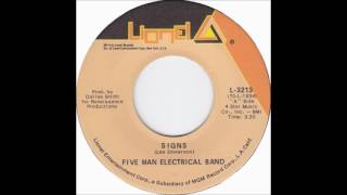 FIVE MAN ELECTRICAL BAND * Signs  HQ