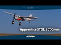 Hobbyzone Motorflugzeug Apprentice STOL S 700 mm BNF Basic
