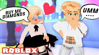 She Only Loved Me When She Found Out I Was Rich Prince... Royale High Roblox Roleplay