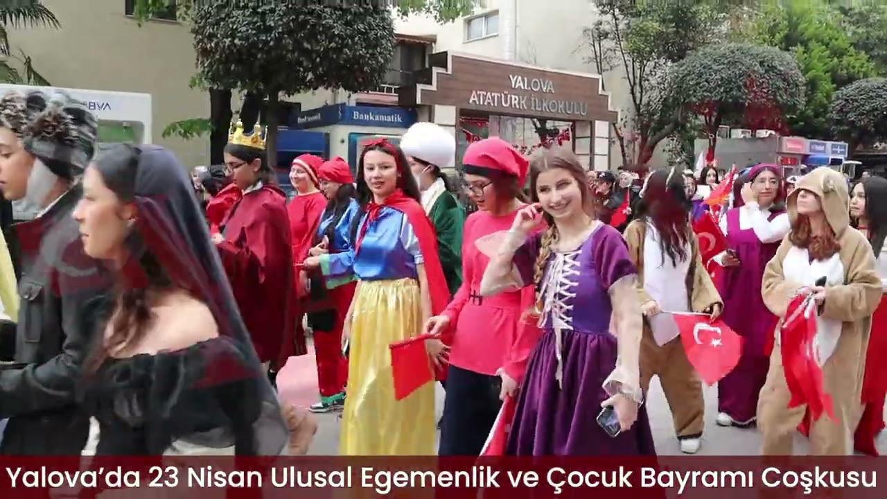 Yalova’da 23 Nisan Coşkusu