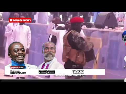 Kumawood actor Lilwin sprays 3billion cash on Prophet Adom Kyei-Duah at 31st Night Service