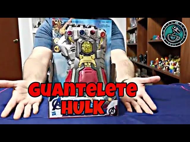 Vídeo relacionado con Marvel Avengers Endgame Guantelete del infinito rojo - Juguete de juego de rol con puño electrónico con luces y sonidos para niños a partir de 5 años