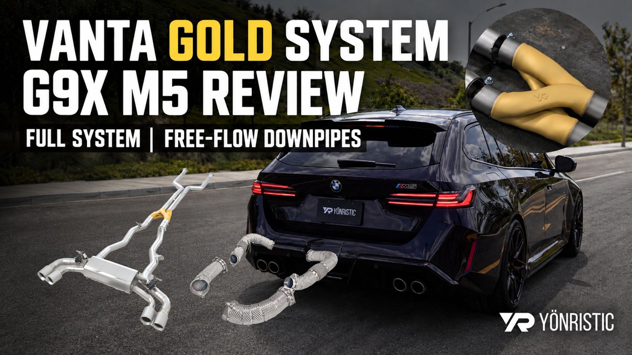 This G90 M5 Sounds Absolutely SAVAGE… VANTA GOLD™ Full Exhaust + Free-Flow Downpipes