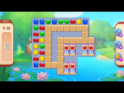 Homescapes Level 9723 No Boosters Gameplay