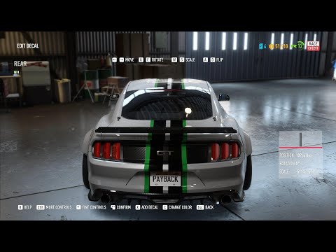 Mastang එක හදපු හැටි /NFS Payback     #nfspayback #carmodifed #pcgame