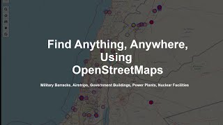 Download the video "Using Open Street Maps To Find Anything (And creating OSINT!)"