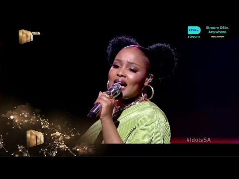 Lungile performs ‘Mina Nawe’ – Idols SA | S19 | Ep 9 | Mzansi Magic