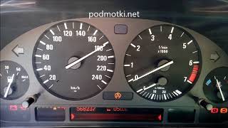 Подмотка BMW E39 1998