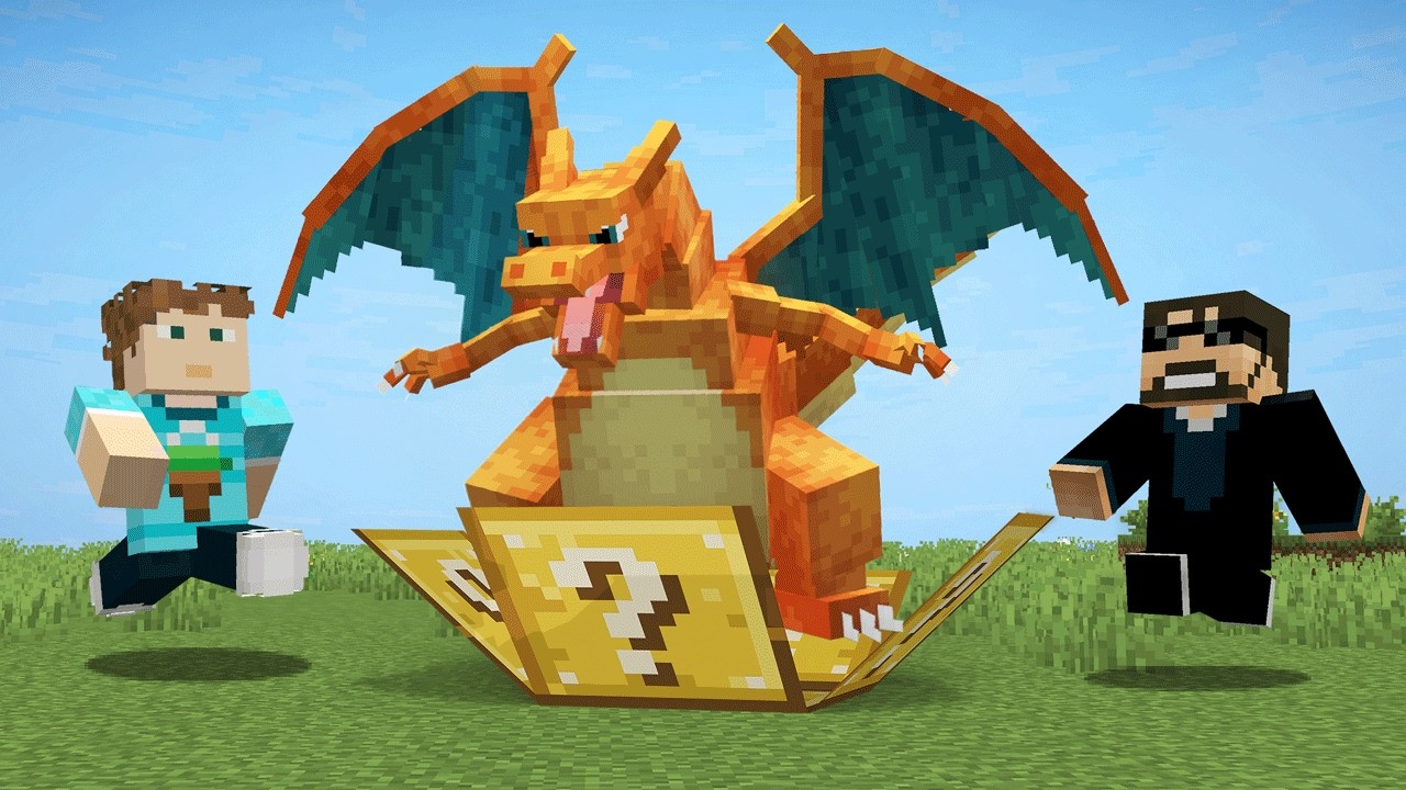 COBBLEMON Lucky Blocks in Minecraft