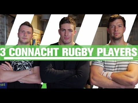 We talk speedos, floral shirts and tight T-shirts with the stars of Connacht Rugby