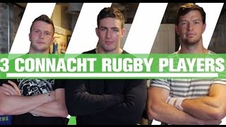 We talk speedos, floral shirts and tight T-shirts with the stars of Connacht Rugby
