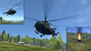 Mi-8MTV2 ✈ The Border Campaign #2│ With the ship on ball