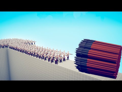 CAN 100x ASSASSINS CROSS THE BRIDGE? - TABS | Totally Accurate Battle Simulator 2022