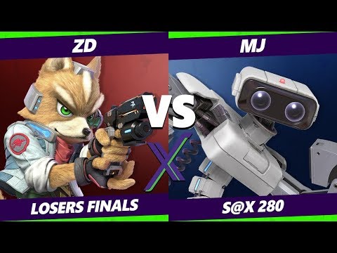 Smash Ultimate Tournament - Demise | ZD (Fox) Vs. Mj (Rob) - S@X 280 SSBU Losers Finals