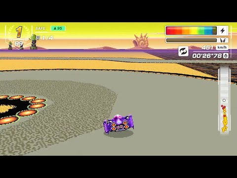 F-Zero 99 - Frontrunning Sand Town with Blue Falcon