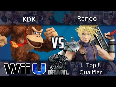 Gwinnett Brawl may 2017 - KDK (DK) vs Rango (Cloud) - Smash 4 L. Top 8 Qualifier
