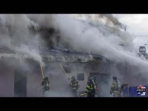 2/23/22 Seneca Hose FD Working Commercial Structure Fire 1436 Ridge Rd