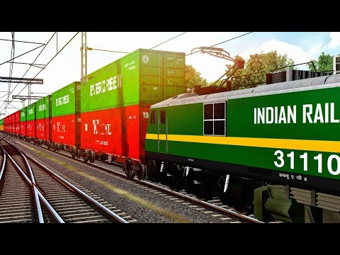 How To Drive Train In MSTS Open Rails || Tutorial For Driving Electric And Diesel Locomotive