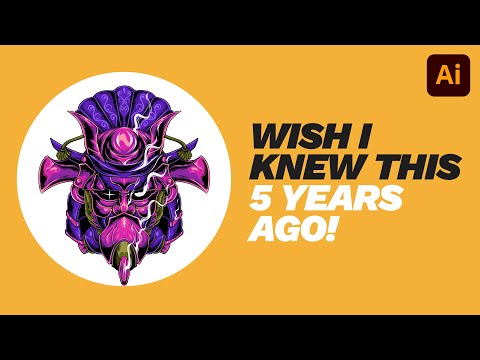 Sneaky Tips I Wish I Learned 5 Years Ago Adobe Illustrator Tutorial