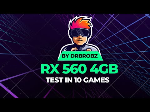 Rx 560 4GB (GDDR5) + Core i7 4790k in 2023 | 10 Games Tested | which setting you should play