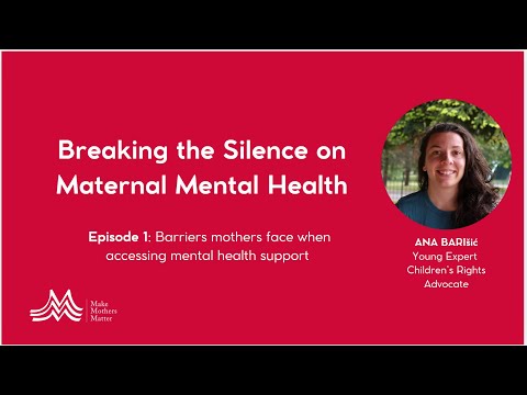 Breaking the silence on maternal mental health with Ana Barišić