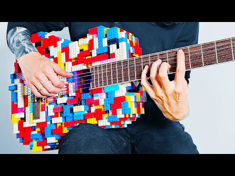 Can You Build an Acoustic Guitar with LEGO?