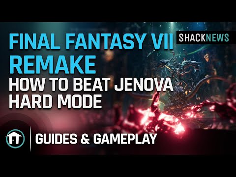 Final Fantasy 7 Remake - How to Beat Jenova - Hard Mode