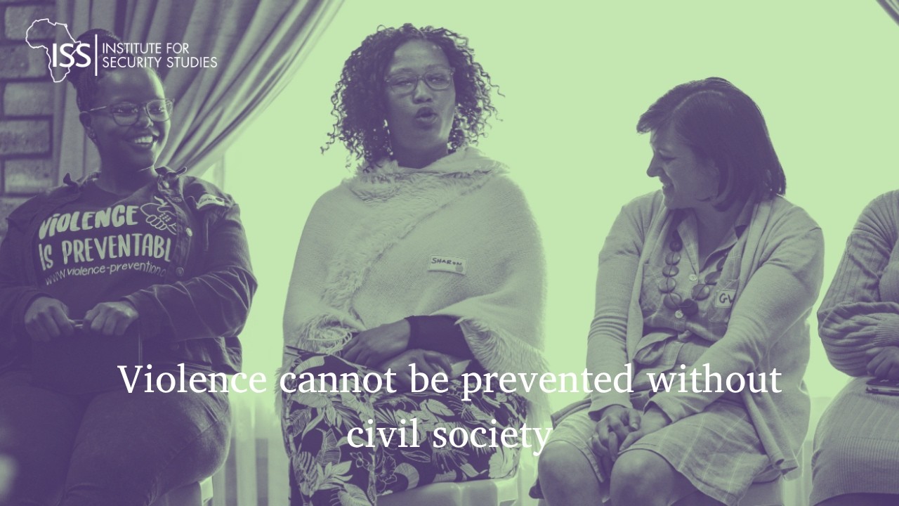 Violence cannot be prevented without civil society
