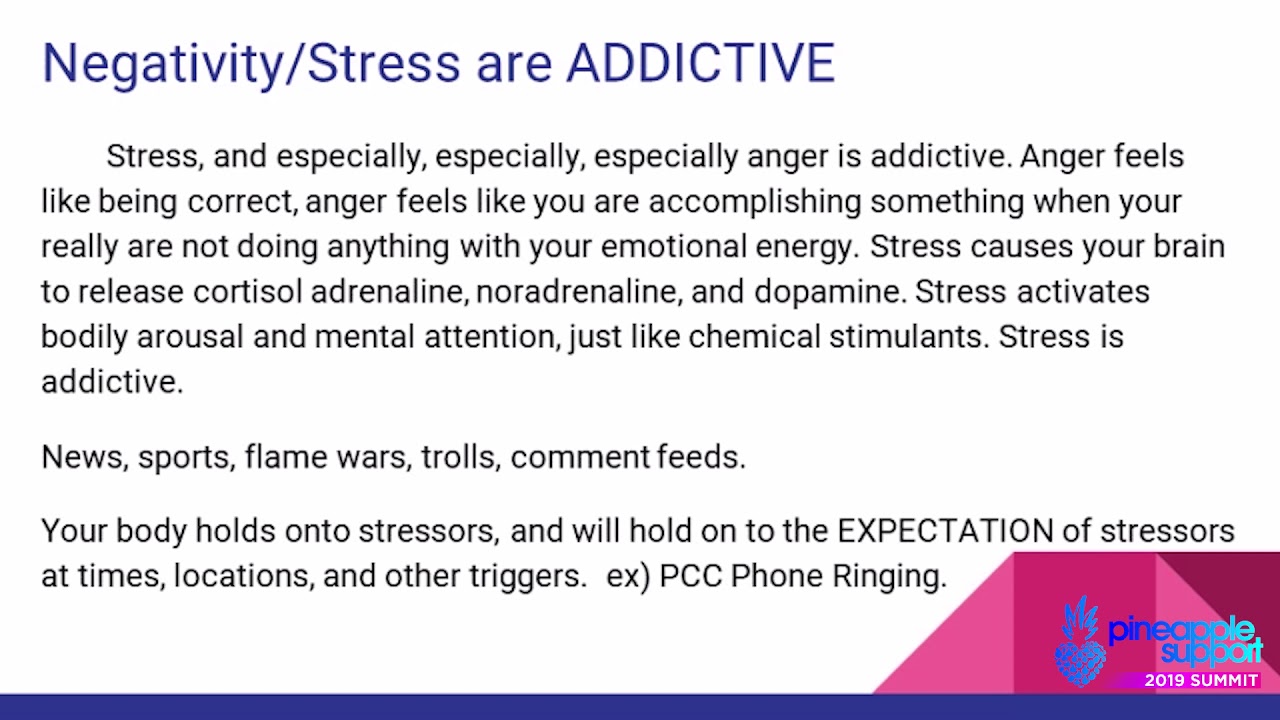 Steven Molura - Stress and Self-Sabotage - PineappleSummit