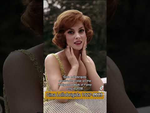 Gina Lollobrigida (1927-2023) #italianstar #ginalollobrigida #fellini #oldhollywood #shorts