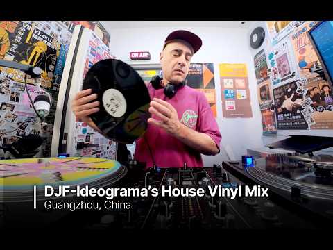 Deep House Vinyl Mix | DJF-Ideograma | VINYLonLIVE