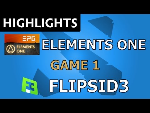 Elements One vs FlipSid3 Tactics [Game 1] LootMarket Invitational - Dota Highlights