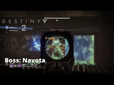Destiny 2 Boss Navota Gameplay