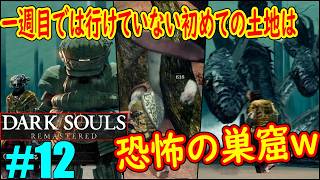 #12(2週目)「ジークマイヤーのイベント終着点！」一撃必殺を持つ恐怖のキノコｗｗｗ「ダクソ１」【DARK SOULS REMASTERED】(ダークソウル１)
