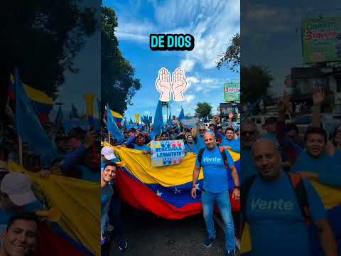 💛💙❤️ ¡Hasta el final! 💙🤍 #táchira #cárdenas #venezuela #mariacorinamachado #vente