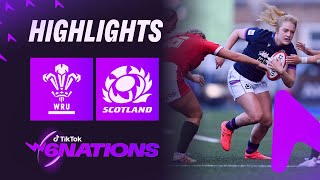 Highlights | Wales v Scotland | 2022 TikTok Women's Six Nations
