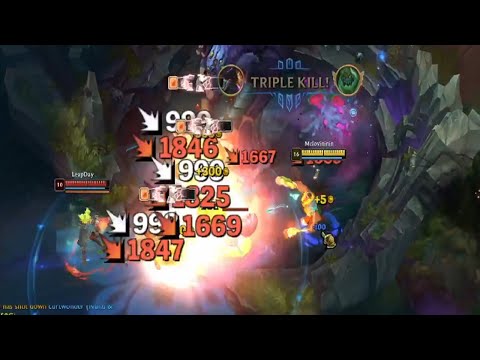 GangPlank 1 Shots The Whole Team !! RIP BOZOs