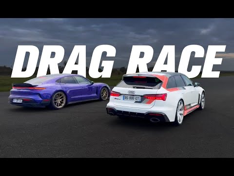 Porsche Taycan Turbo GT  VS Audi RS6 GT