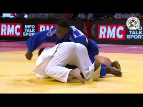 Judo Grand Slam Paris 2014. Shikhalizada - Korval. -66 kg. Sankaku Jime