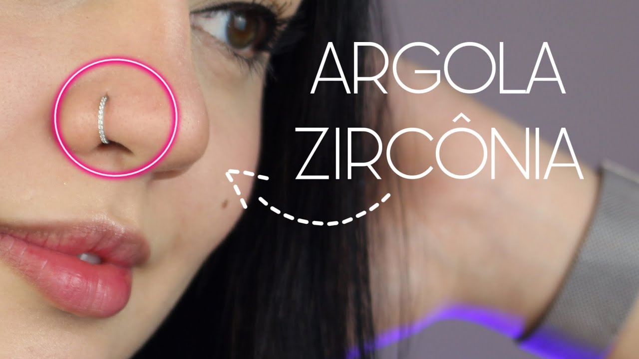 TROCANDO PIERCING NARIZ