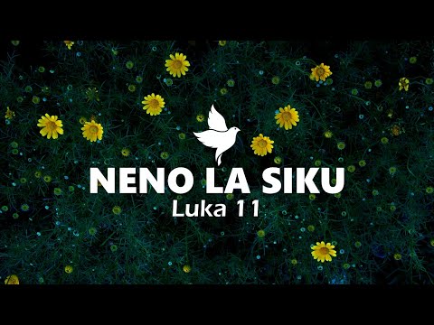 NENO LA SIKU | Luka 11 | Maombi Ya Kufungua Riziki Yako | Isaac Javan