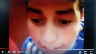 preview picture of video 'Niño asustado en montaña rusa ( GWAZI )'