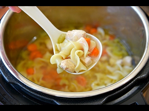 Instant Pot Chicken Noodle Soup Recipe