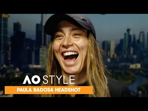 Paula Badosa Headshot | Australian Open 2022 | AO Style