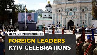 Ukraine independence: Foreign leaders in Kyiv for 35th anniversary