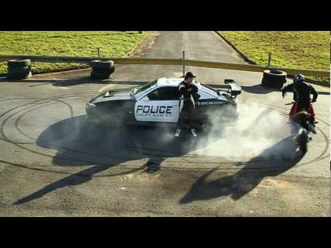 Silvia S15 - Police & Honda CBR1000 - Drift